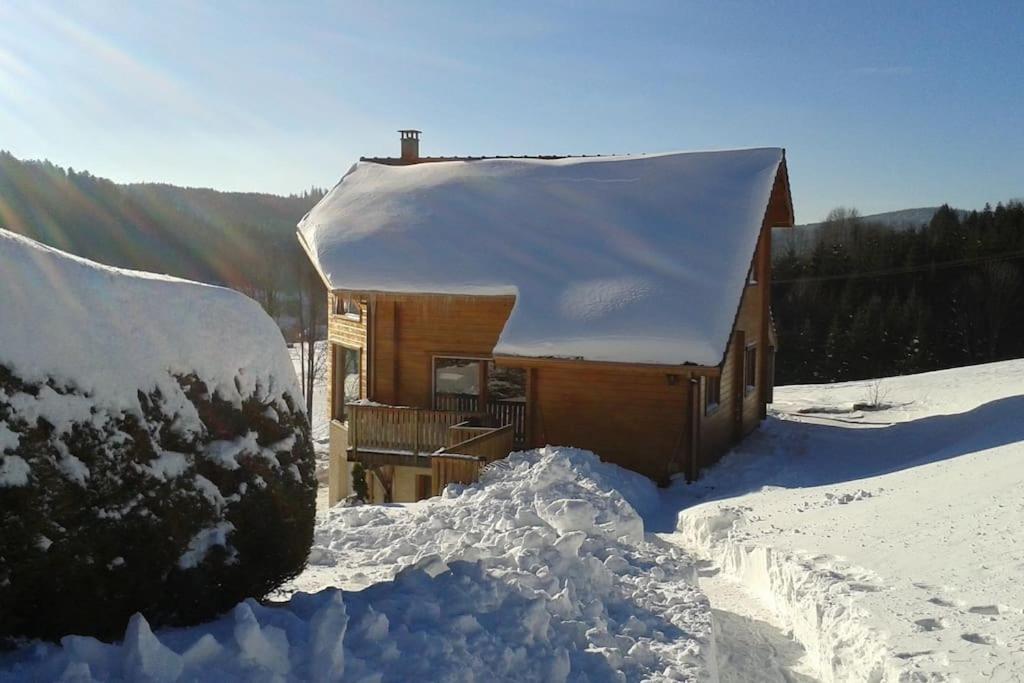 Grand Valtin : Chalet Ecolo 4 Etoiles 14 Personnes Ban-sur-Meurthe-Clefcy Екстер'єр фото